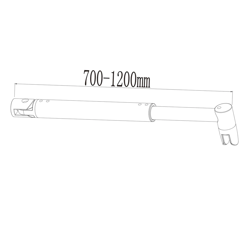 Aica 200cm Parete Per Doccia Walk In Vetro Temperato Trasparente Anticalcare 10mm Con Barra Stabilizzatrice Dimensioni Multiple - Image 8