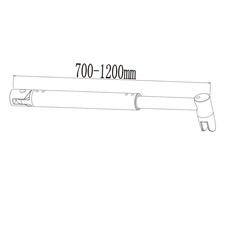 AICA Walk In Parete Per Doccia Con Barra Stabilizzatrice Regolabile 70-120cm Vetro 8mm Temperato Opaco Anticalcare - Image 9