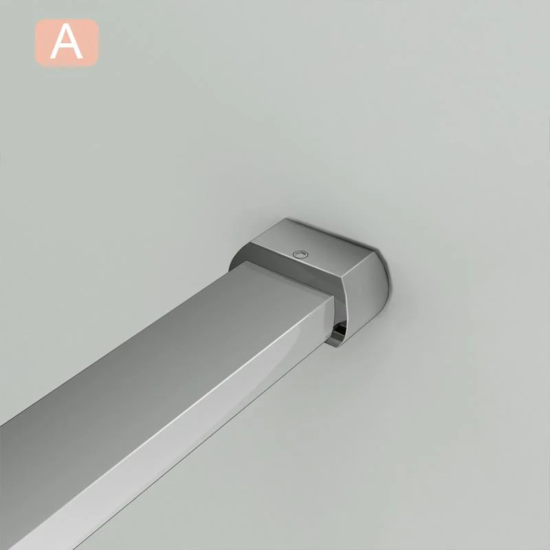 Aica Parete Per Doccia Walk In Alta 200cm Vetro Temperato Anti-frantumi Anticalcare 8mm Striscia Satinata-Opaca Barra Stabilizzatrice 90 cm - Image 6