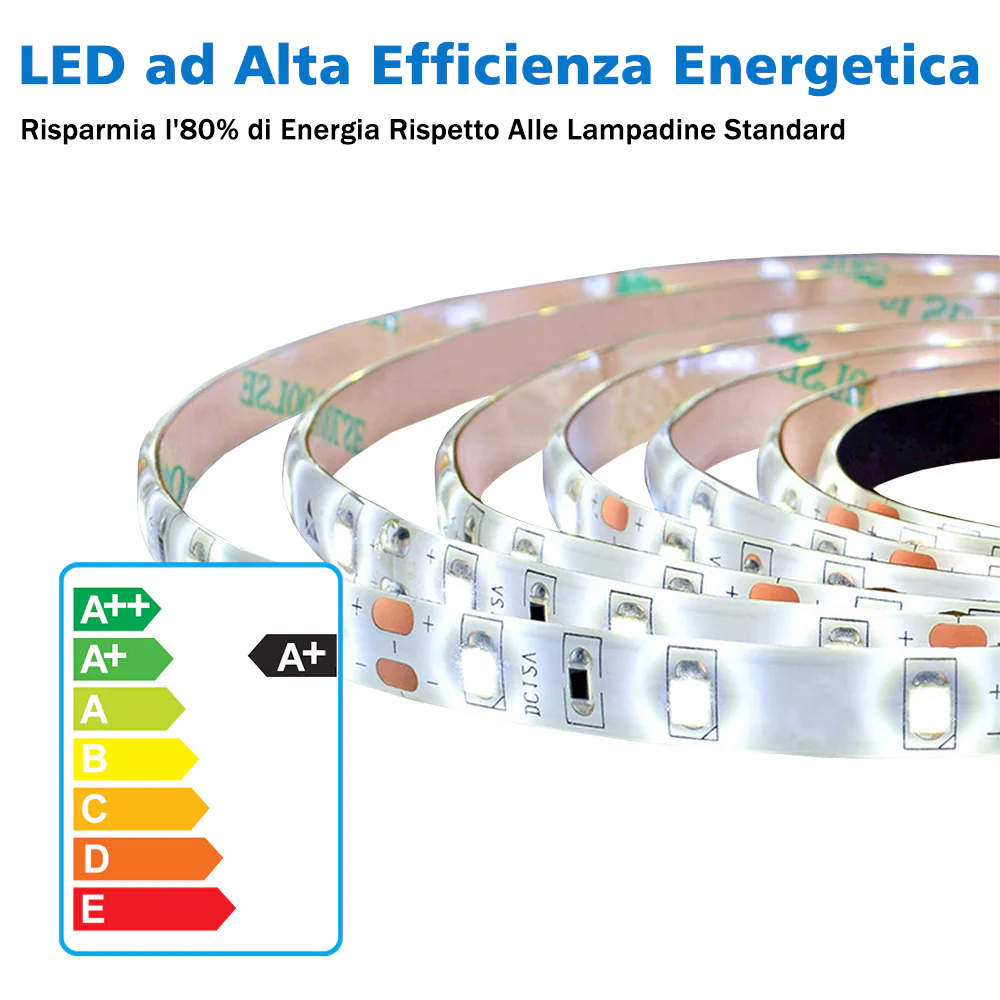 Aica Specchio per Trucco Quadrato 50X70cm con LED, Anti-appannamento, Montaggio a Parete Luce Bianca 6000K, con Pulsante Smart Touch - Image 4