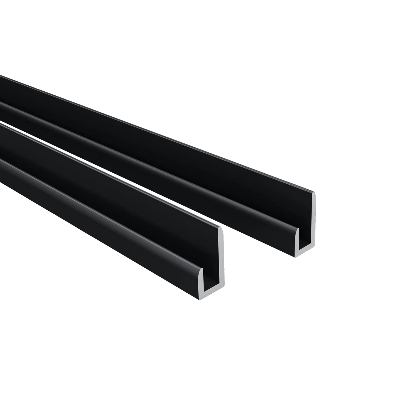 Pannello Doccia Realizzato in Alluminio Spessore 3mm con Profili Finitura Nero Opaco per Rivestimento Parete Bagno - Image 6