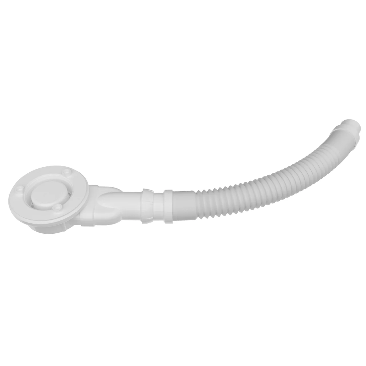 Piatto Doccia Bianco Spessore di 3 cm in Pietra Artificiale e Resina Minerale Mista Piletta Extra Piatta Sottile e Tubo inclusi - Image 11